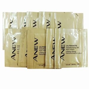 Vintage Avon Anew Ultimate Transforming Lift Eye Cream Sample Lot 10x .04oz